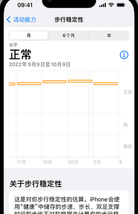 马山iPhone手机维修如何在iPhone开启'步行稳定性通知'